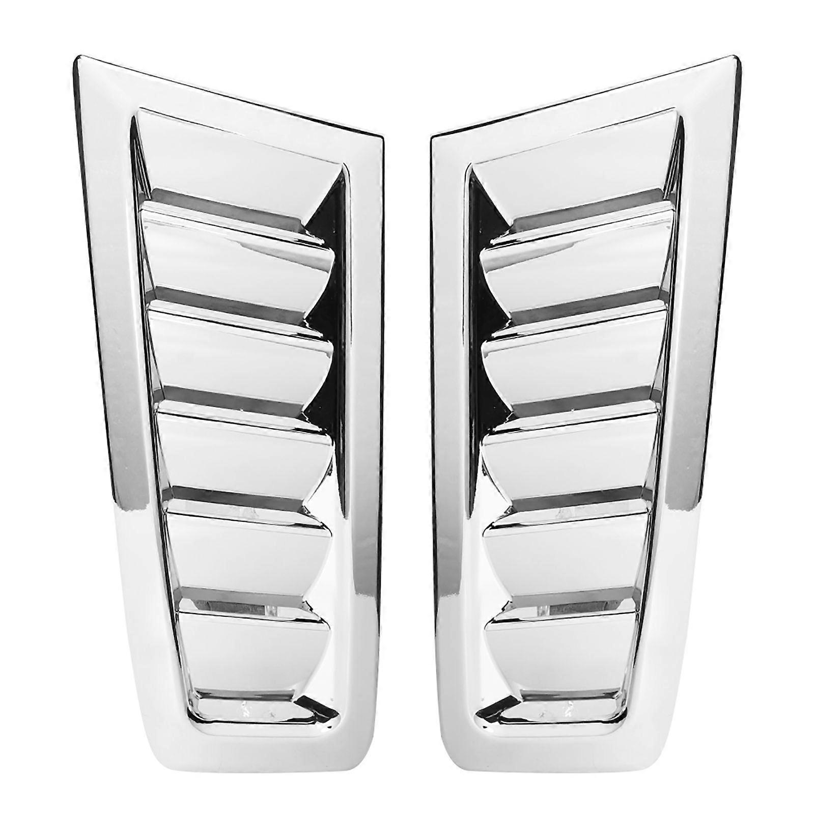 Auto Car ABS Bonnet Air Vent Modified Accessory Fits for Ford Focus RS MK2Electroplating