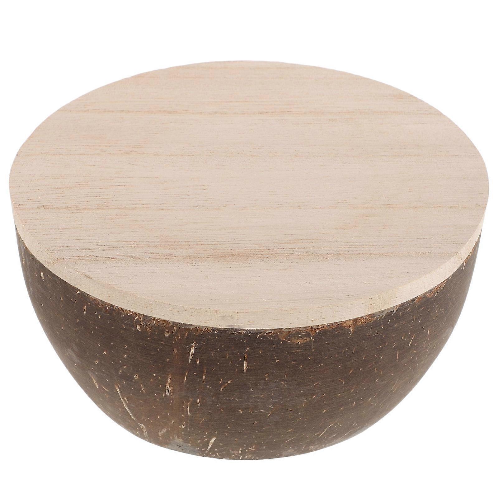 Natural Coconut Sound Resonator Accessory for Instrument Replacement 4Pcs