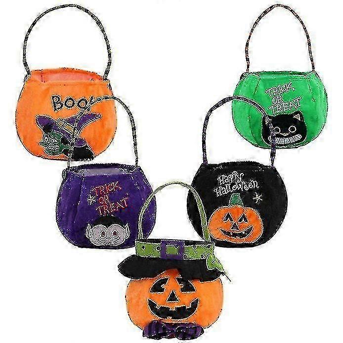 Trick Or Treat Candy Bags Gift Bags Pumpkin Bags Handbags Holiday Decorations