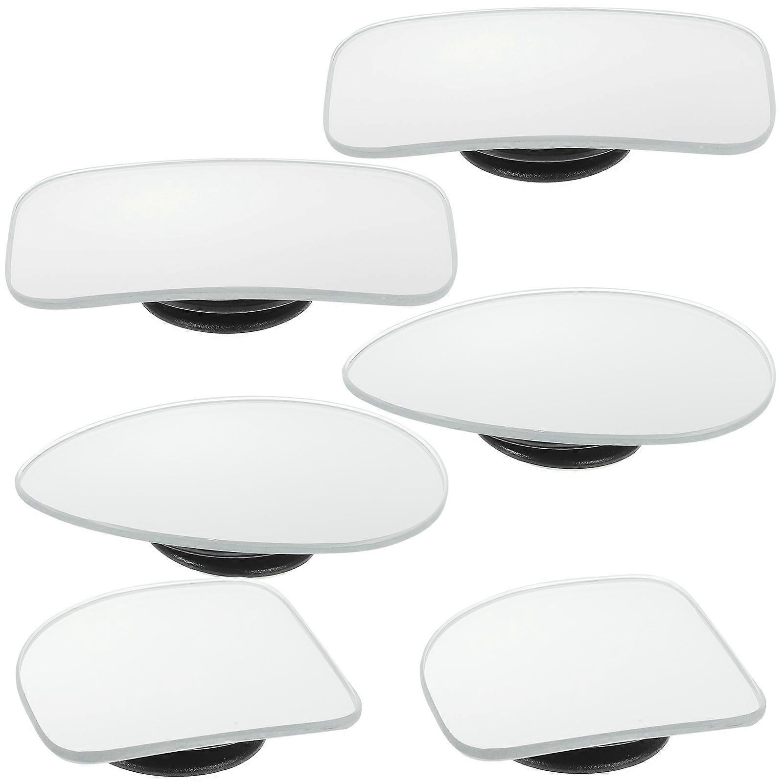 Rearview Mirror for Car Frameless Auto Blind Spot Mirror Improve Driving Safety 6Pcs