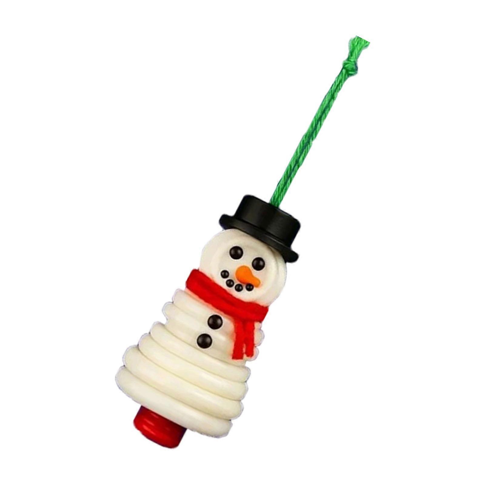 Christmas Button Set For Holiday Handmade Crafts Santa Snowman Tree Durable Plastic Lightweight Multicolor
