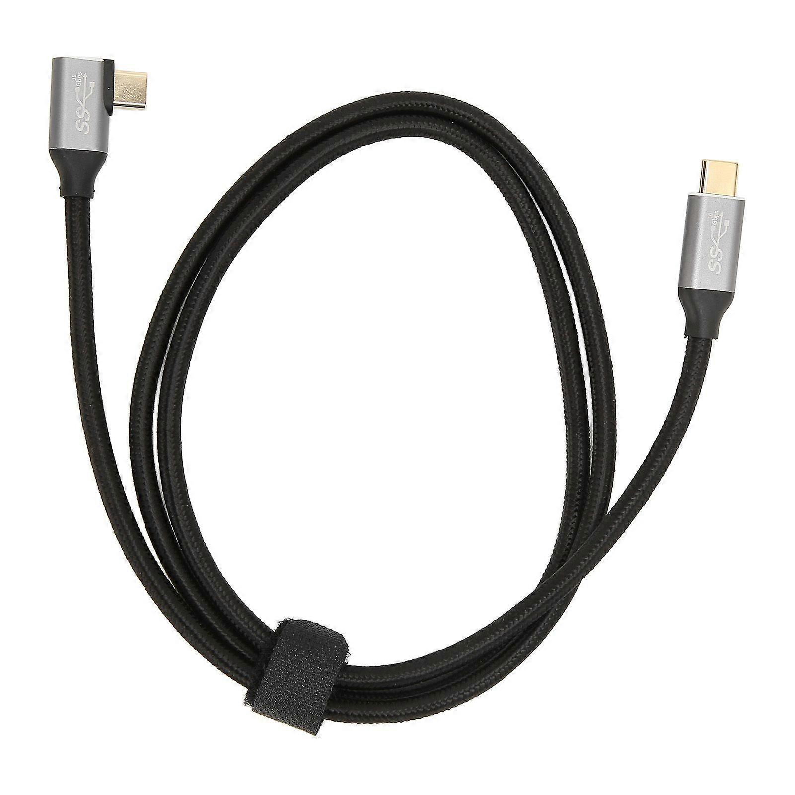 USB C to USB C 3.1 Gen 2 Cable 100W 5A At 20V Support 4K At 60hz Video Output 10Gbps Data Transmission with for E Marker Chip 1meter/3.3ft