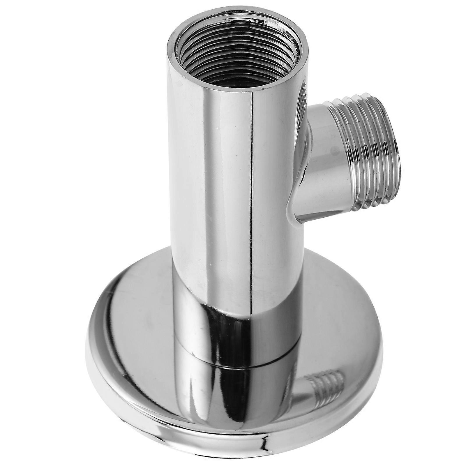 Stainless Steel Showerhead Bracket with Elbow Connector for 4Pcs Handheld Shower Holders