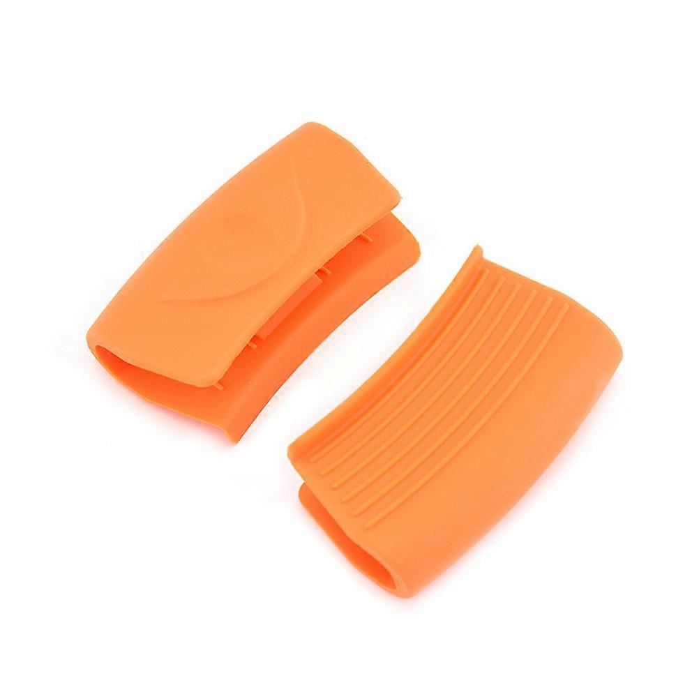 Pot Handle Covers Silicone Pot Handle Cover for Kitchen Use 4Pcs