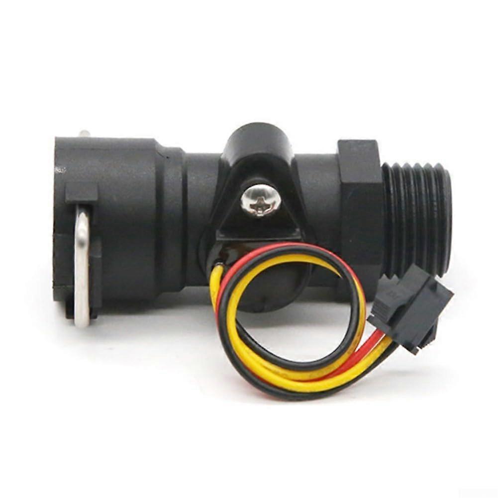 DN15 Flow Sensor DC515V 1.75 MPa Water Flow Switch Turbine Flowmeter For Commercial Use