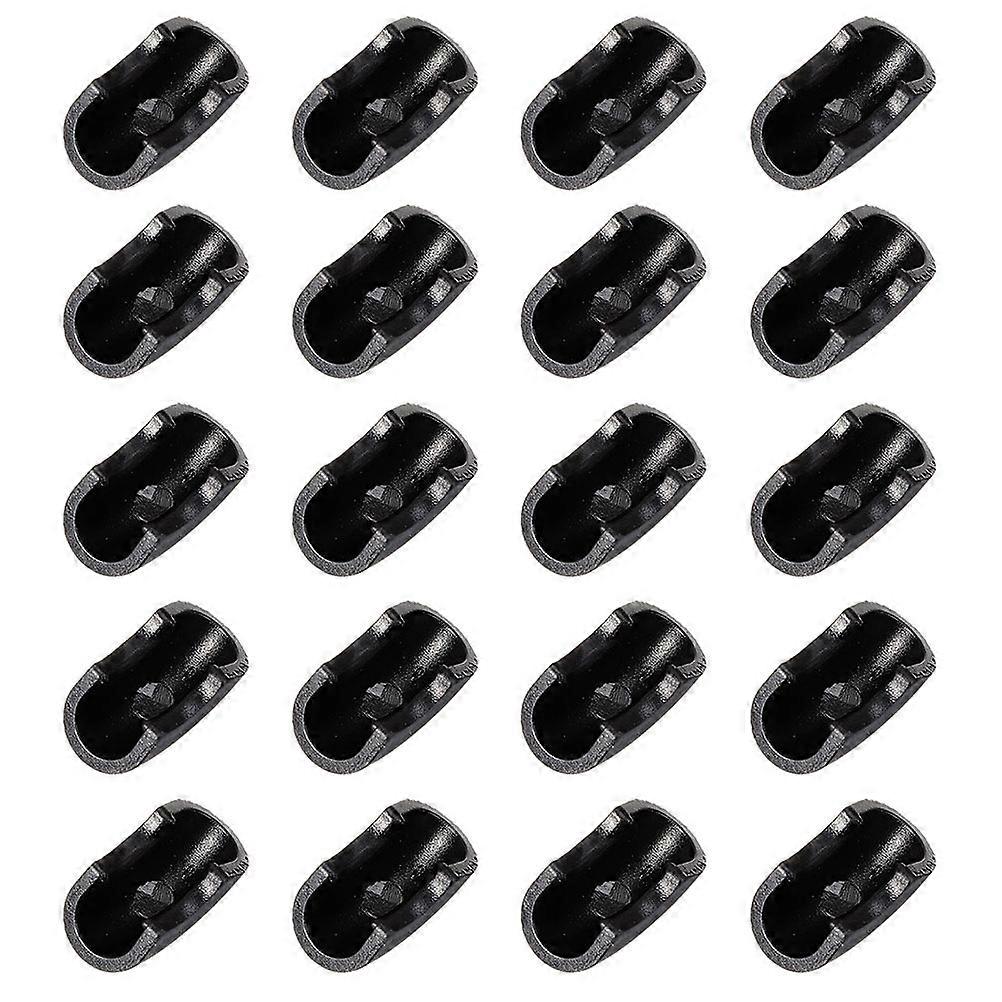 Table Leg Protective Tips U-Shaped Iron Rubber Caps Extend Service Life 20Pcs