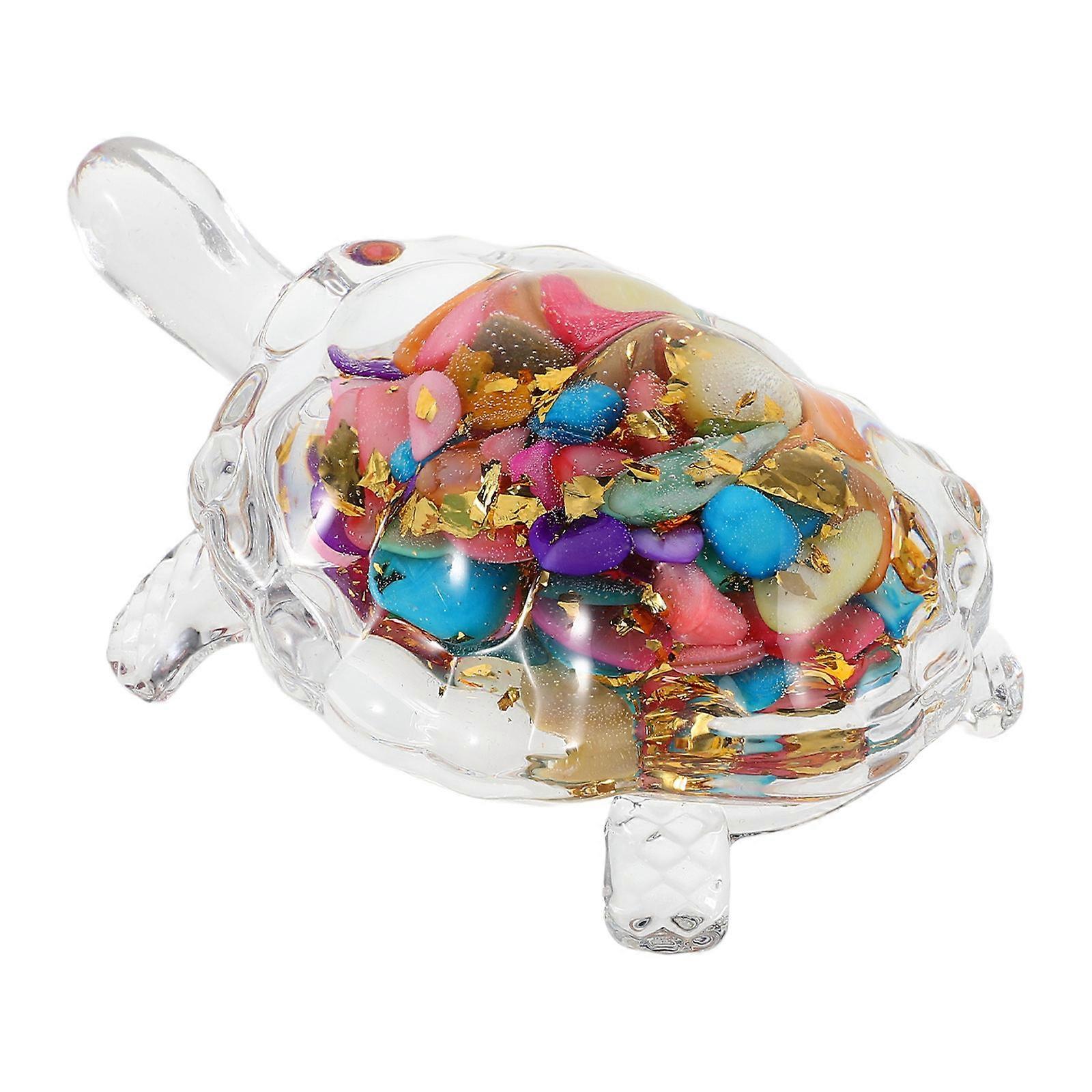 Turtle Figurine for Home Decor 2Pcs Turtle Sculpture