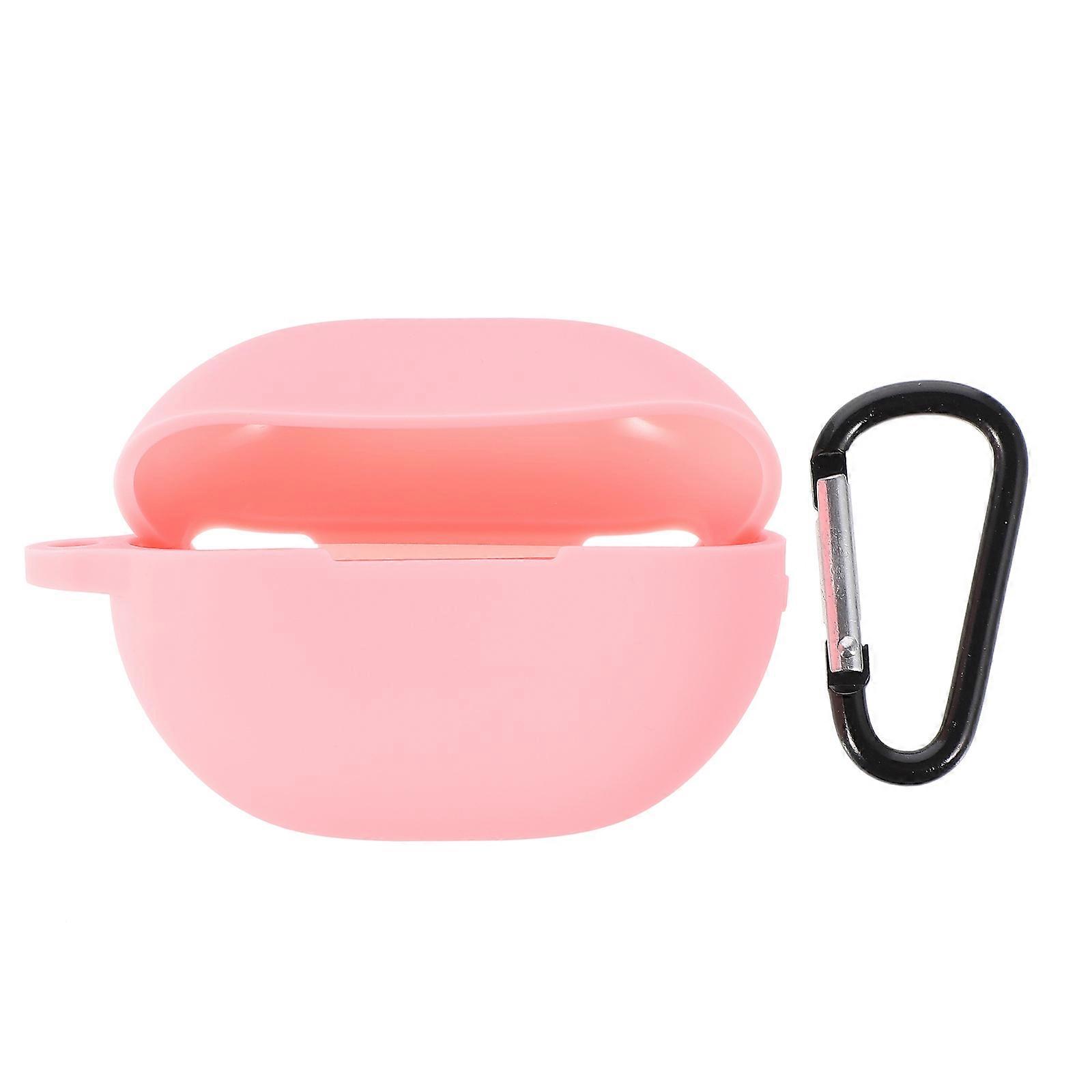 Pro Silicone Earphone Case Protective Cover 2Sets Pink