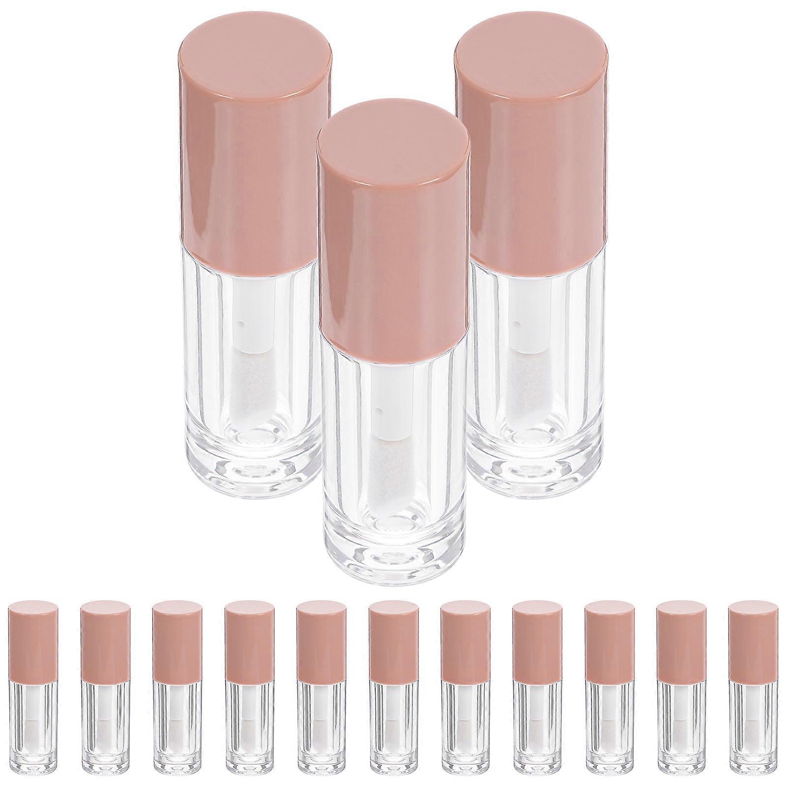 28Pcs Clear Lip Gloss Containers Plastic Tubes for Storage Use