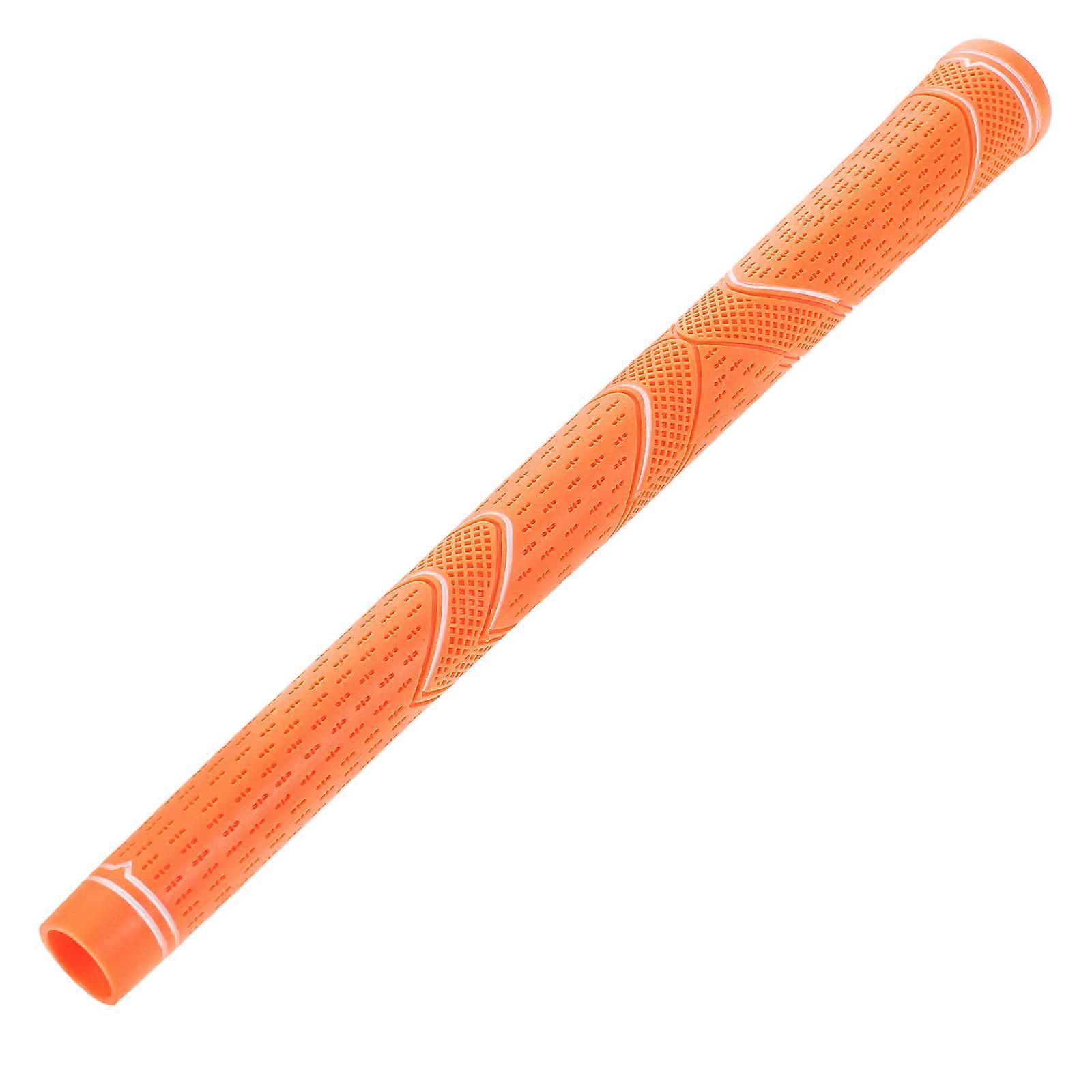 Golf Club Grip Rubber Training Golf Grip for Beginner Orange