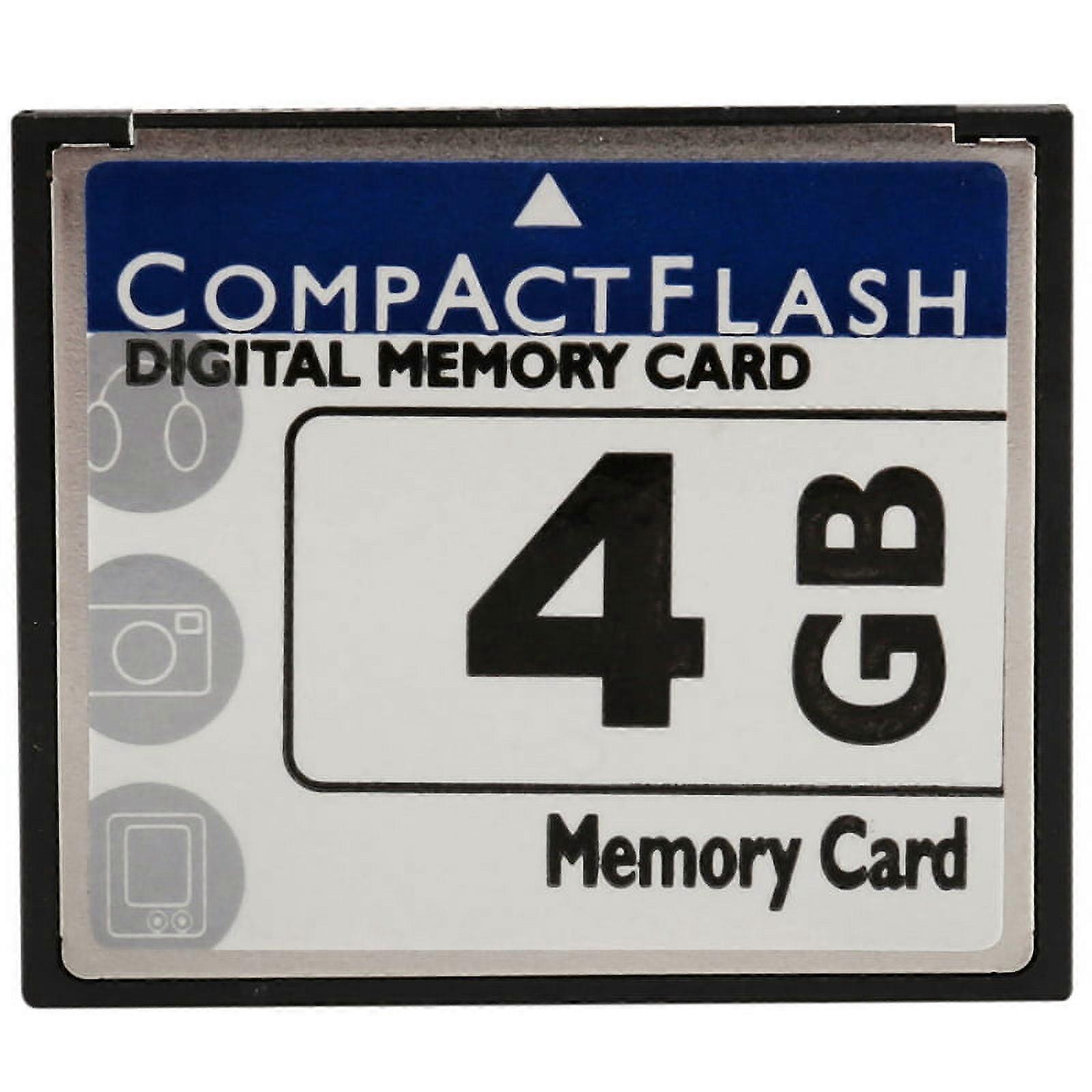Professional 4GB Compact Flash Memory Card(White&Blue)