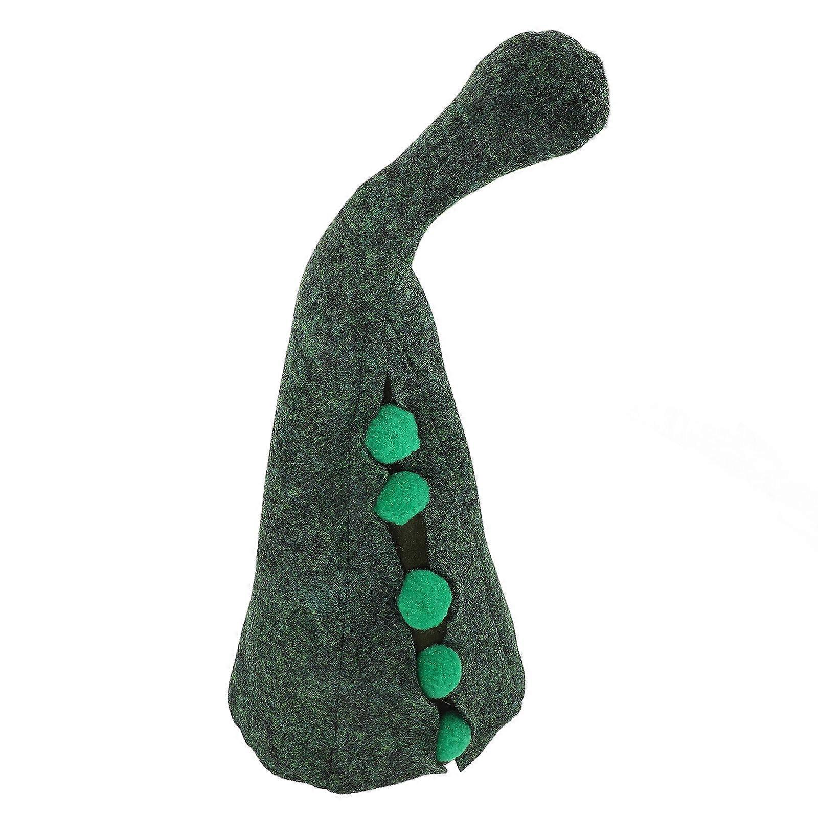 Peasecod Shape Wizard Hat for Women 2Pcs Halloween Cosplay Costume