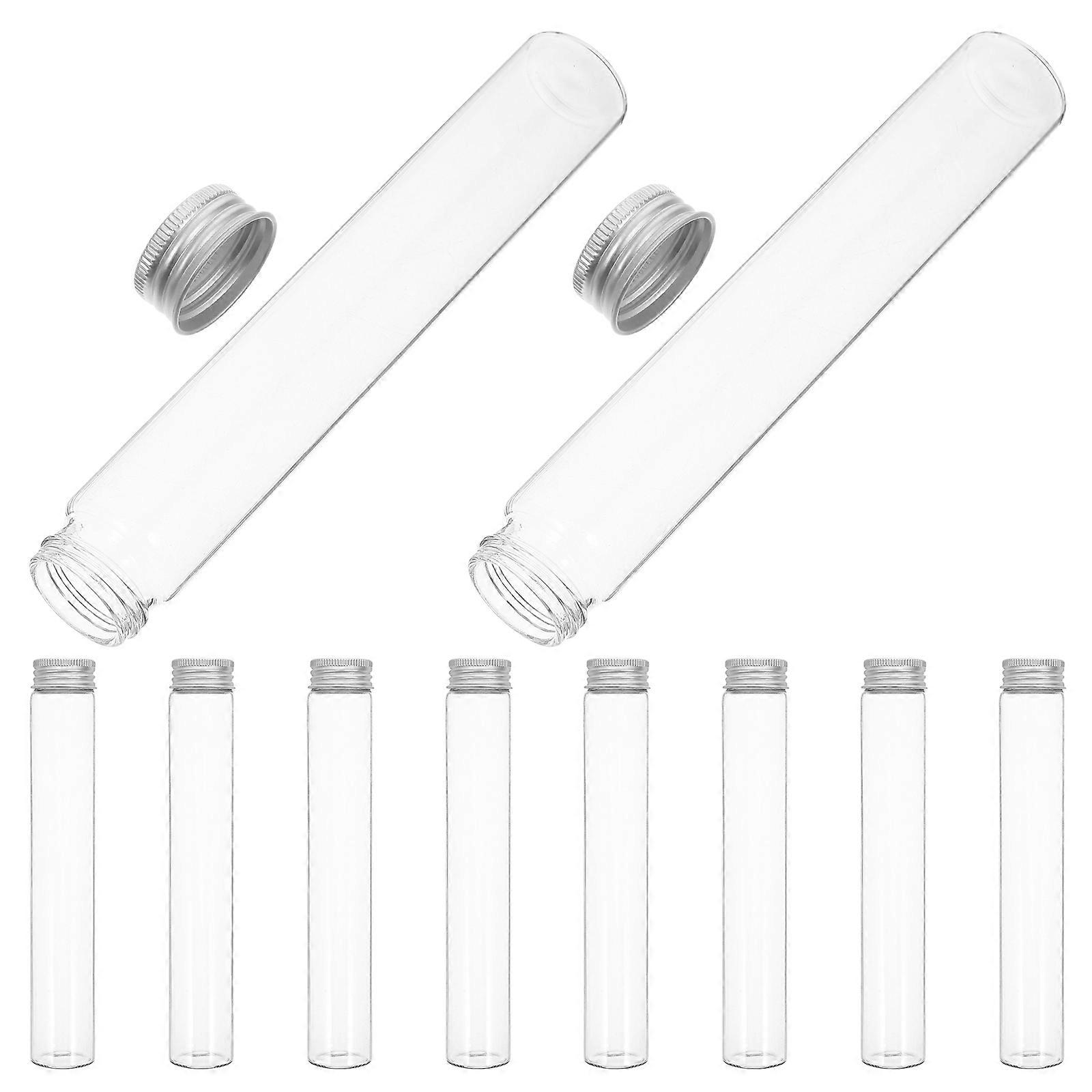 Empty Bottle Glass Bottle for Storage 20Pcs Transparent Small Liquid Bottles