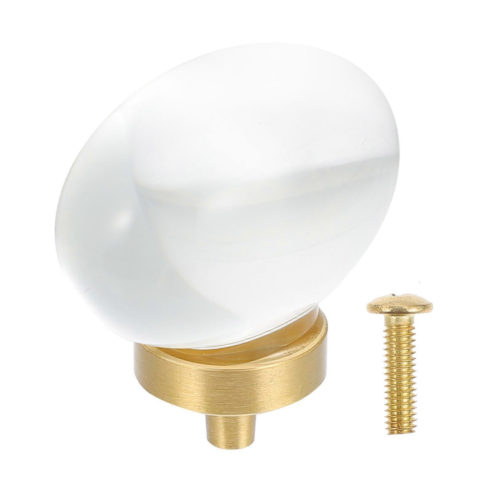 Door Handle Crystal Balls Round Ball Kitchen Renovation 1Set