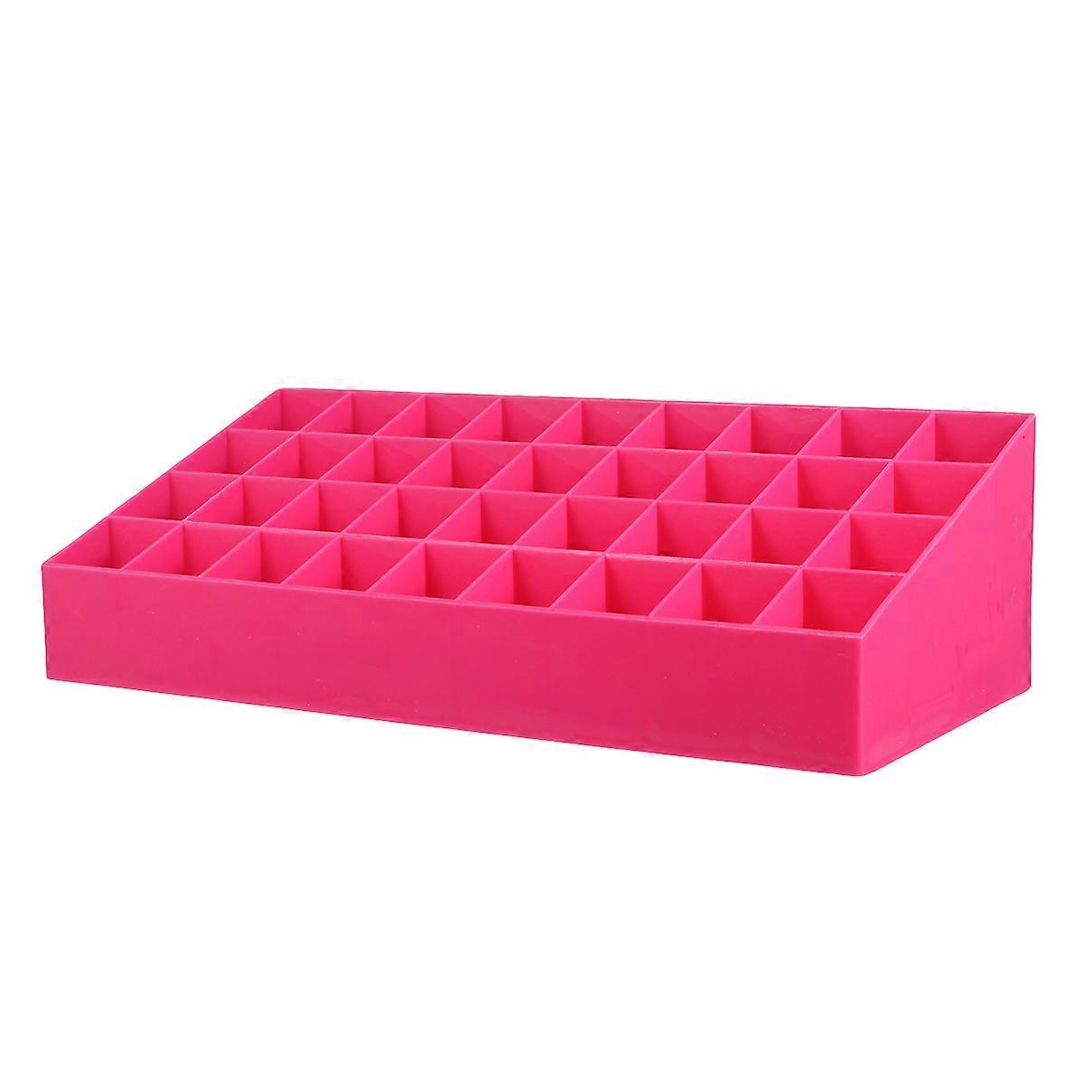 Lipstick Storage Case 36 Slots Storage Box for Organizing 3Pcs