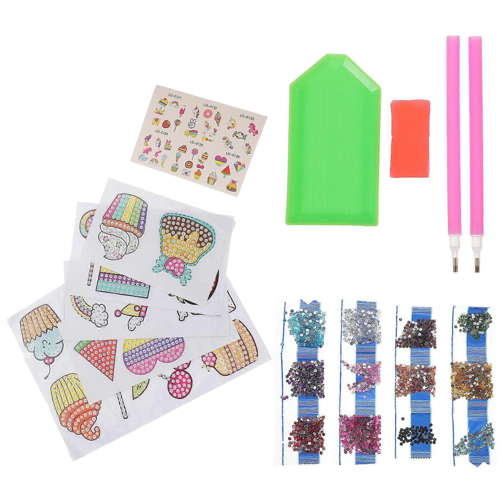 Sticker DIY Drill Sticker for Children Craft 1Set