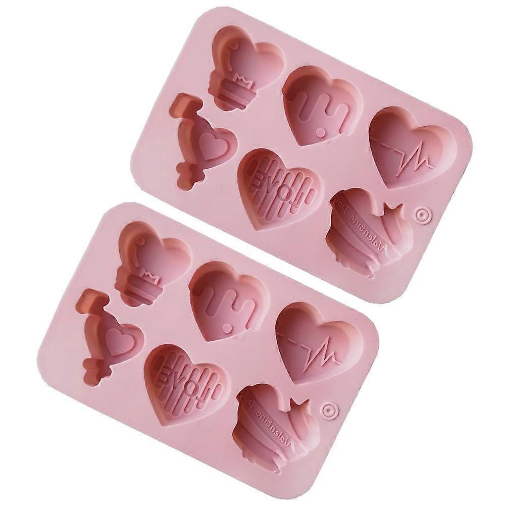 Party Cake Baking Molds Ice Diy Molds For Festive Occasions 4Pcs High Temperature Resistant Silicone Baking Tool