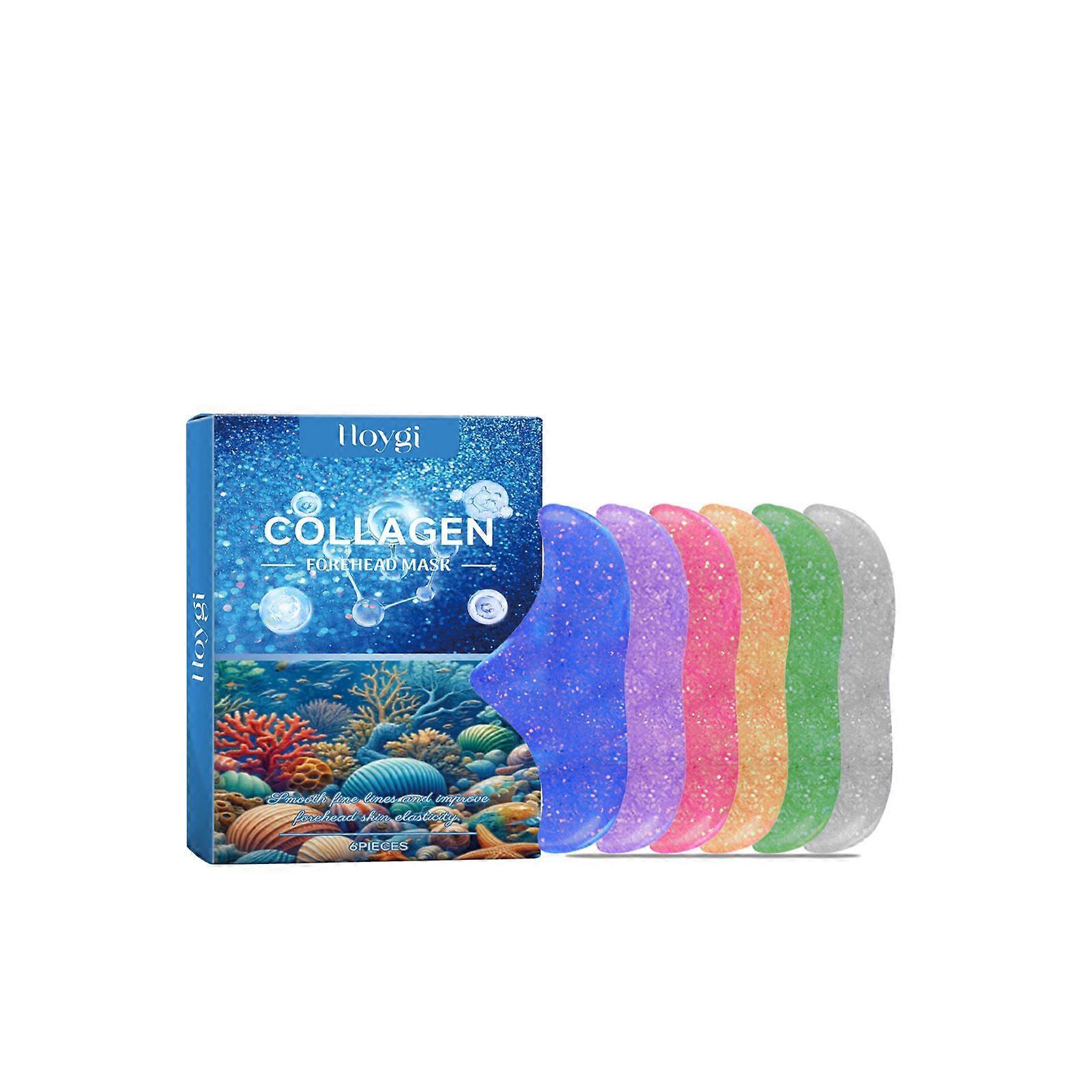 Hoygi Collagen Forehead Mask, Lip Line Fade, Remove Dead Skin, Prevent Dry And Crack, Moisturizing And Care Lip Mask