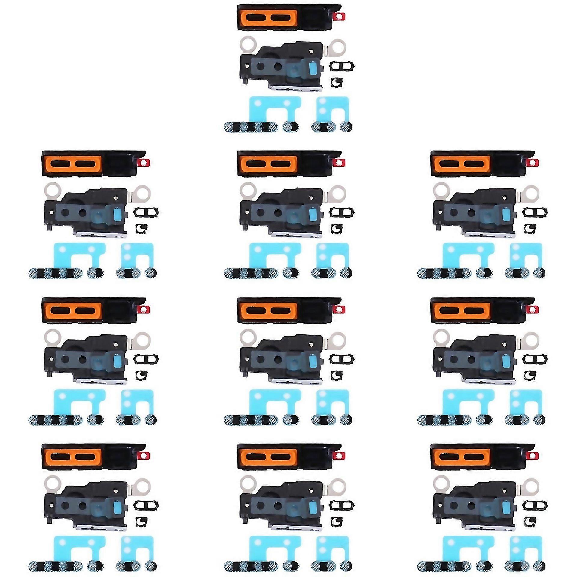 For 10 Pcs Speaker Dustproof Mesh With Frame For Iphone 13 Pro Maxwhite