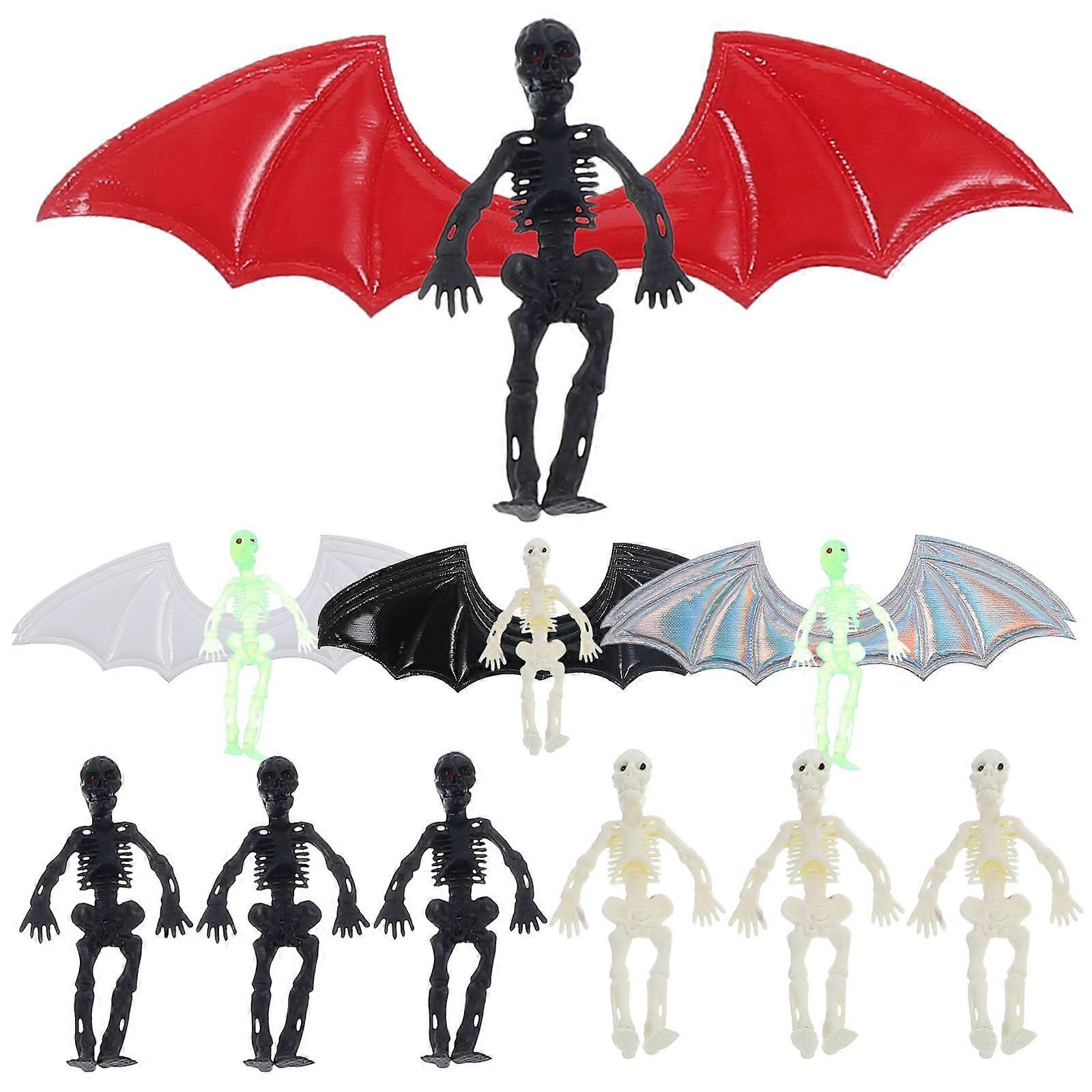 Halloween Craft Wings for DIY Use Including 5Sets of Bat Wing Decorations
