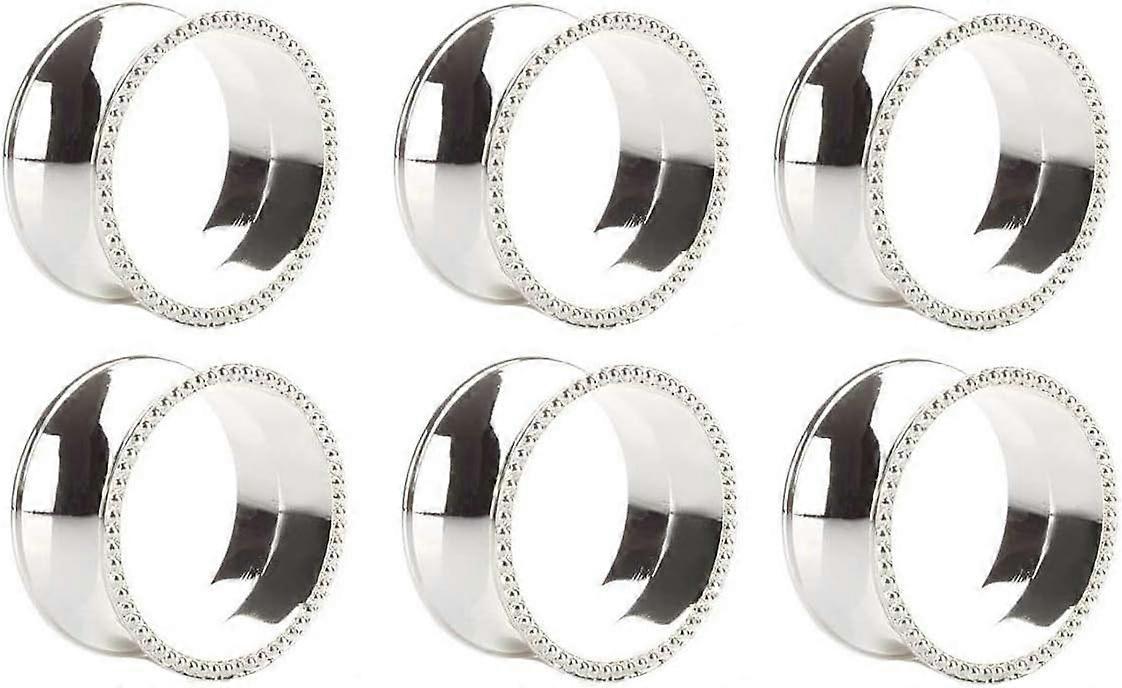 Pezzi Acciaio Tovagliolo Anelli Tovagliolo Portatovaglioli Banchetto Tovagliolo Anello