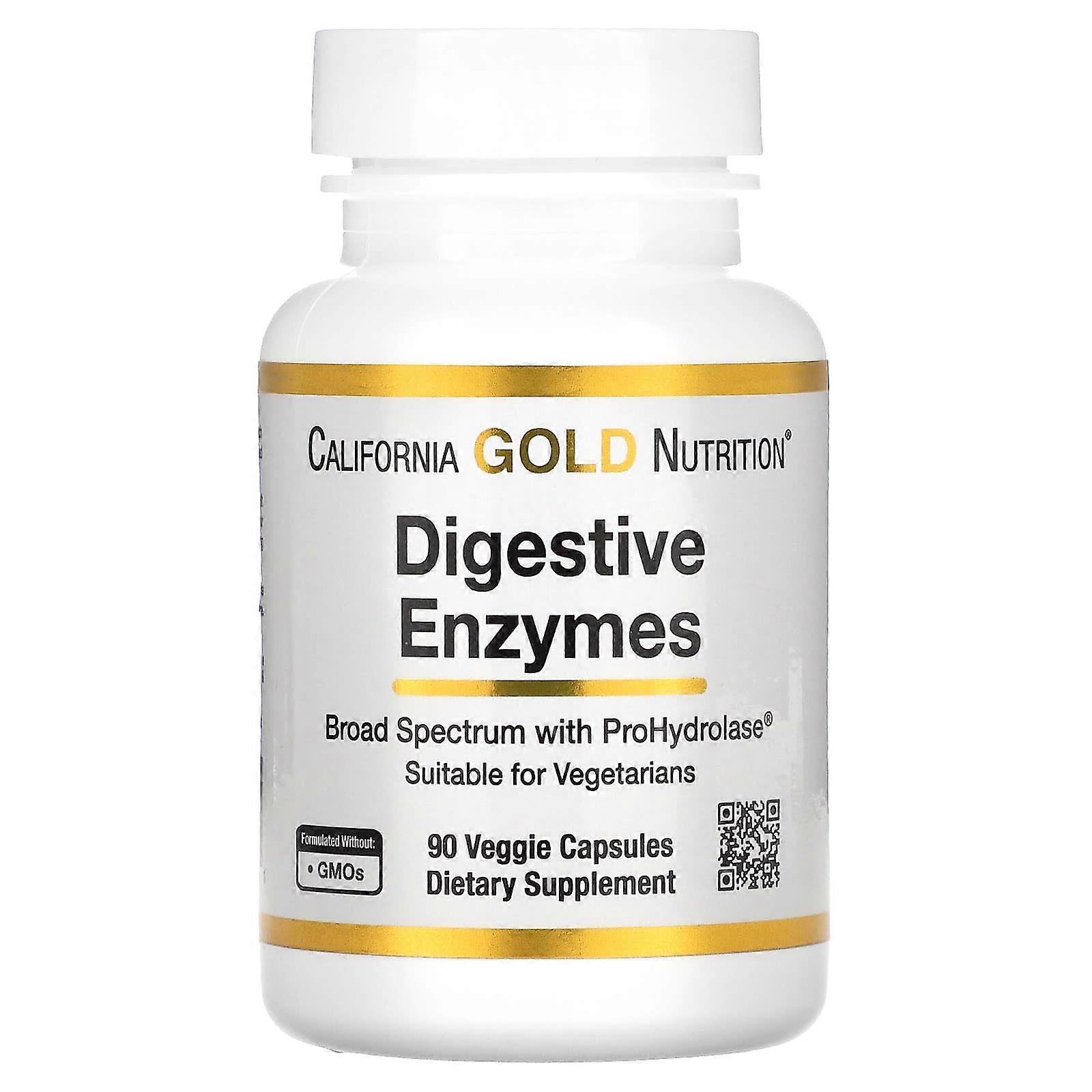 Digestive Enzymes, 90 Veggie Capsules