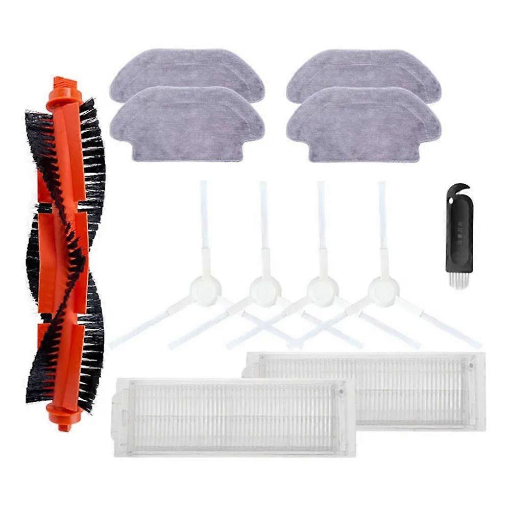 For Xiaomi S12 Robot Vacums Roller Side Brush Hepa Filter Mop Cloths