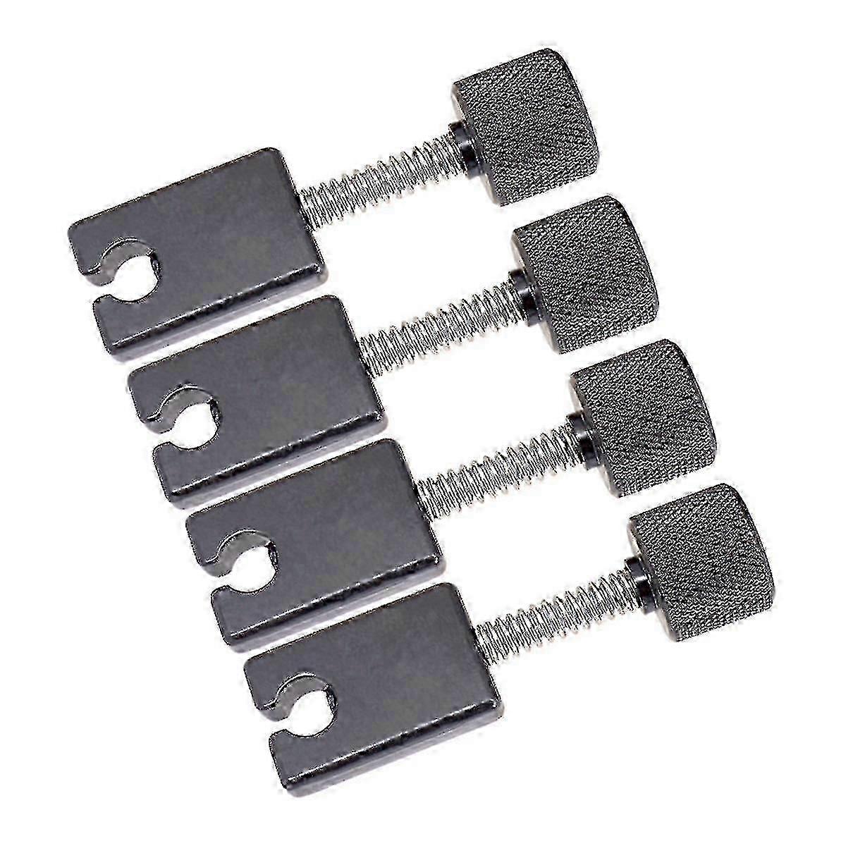 1 4個のヘッドレスベースブリッジギターアクセサリー用のヘッドレスブリッジストリングサドル