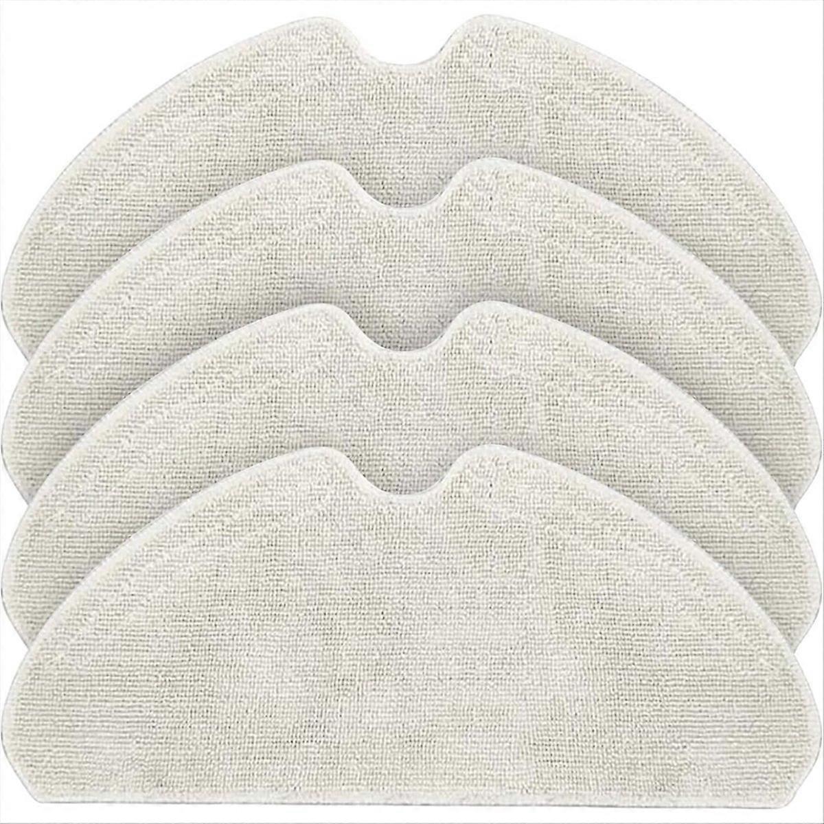4 Pack Replacement Mop Pads for D10S, D10S PRO, D9 Max, F9 PRO