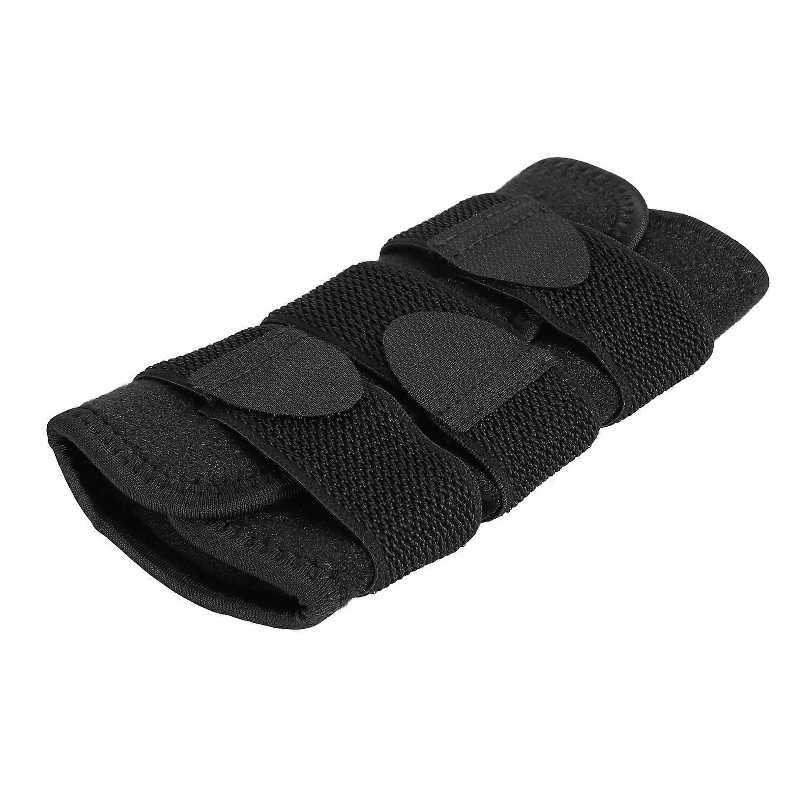 Wrist Splint Breathable Adjustable Hook and Loop Right and Left Hand Adults Wrist Brace for Tendonitis Sprains 