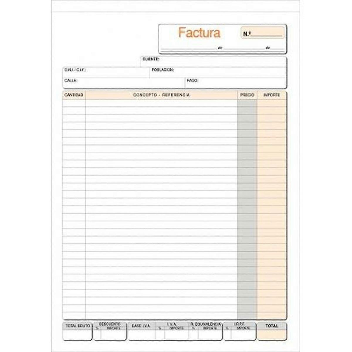 Invoice Check-book A4 (10 Units)