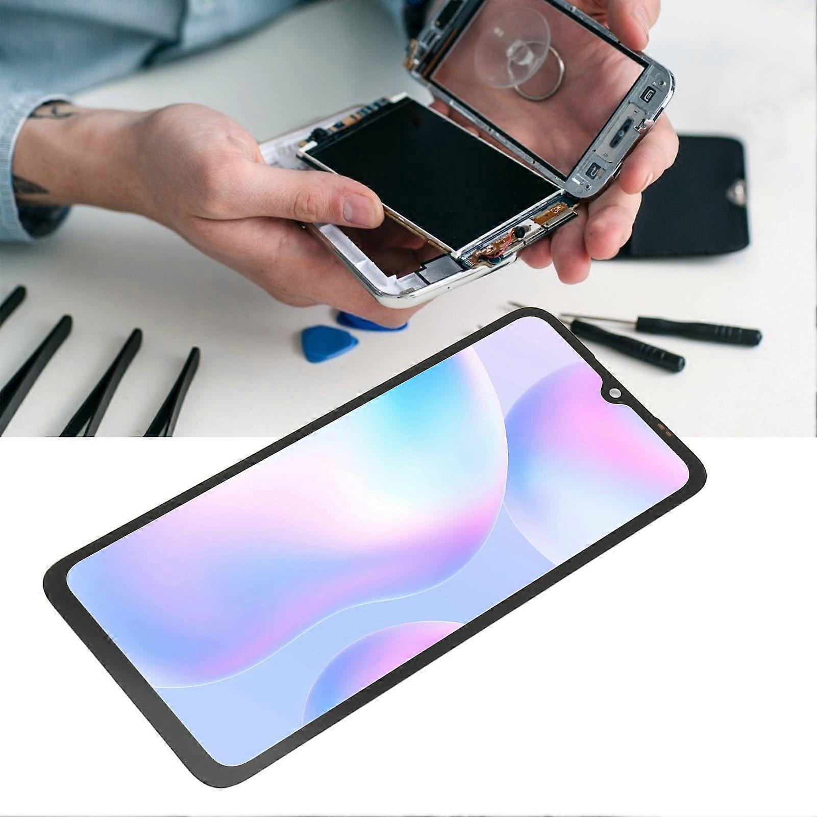 Screen Replacement for Redmi 9A 9C 9C NFC 6.53 Inch LCD Display Touch Screen Assembly with Repair Tool Kit 