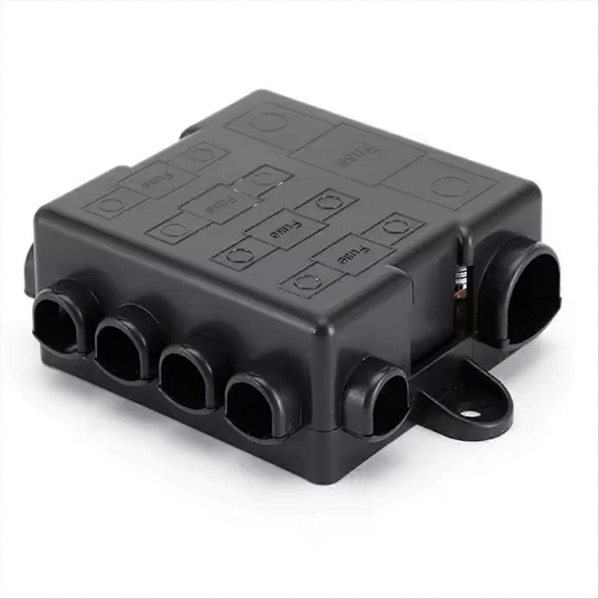 Heavy Duty Power Distribution Fuse Box Block for Fuses Holder 12-32v for Car Boat Auto Voltage Regu