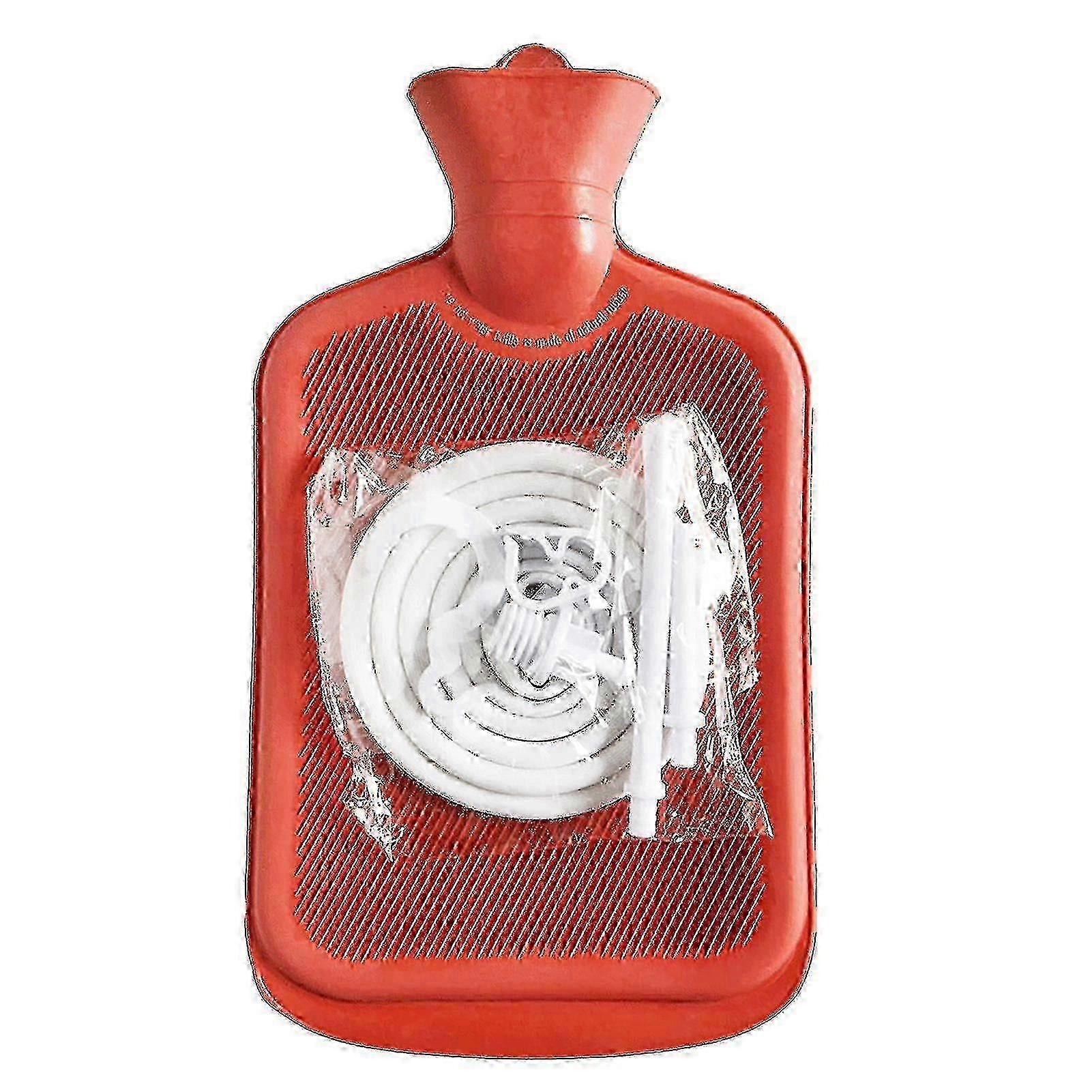 2L Enema Bag Kit with Long Hose & Adjustable Flow Valve for Colon Cleansing and Detox Therapy New Arrival