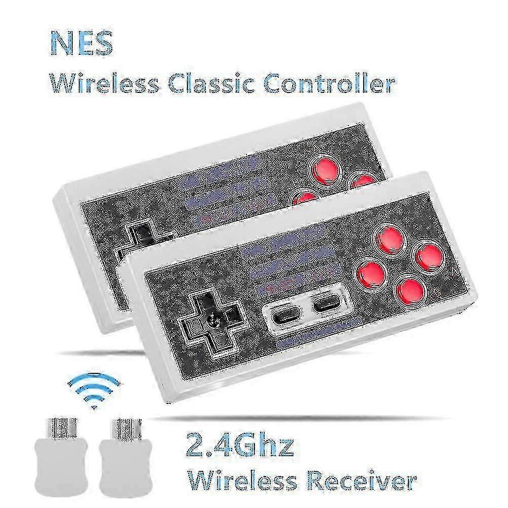 Nes Classic Controller For Nintendo Nes Classic Mini Edition, Wireless Game Controller For Nes Classic Game System Console