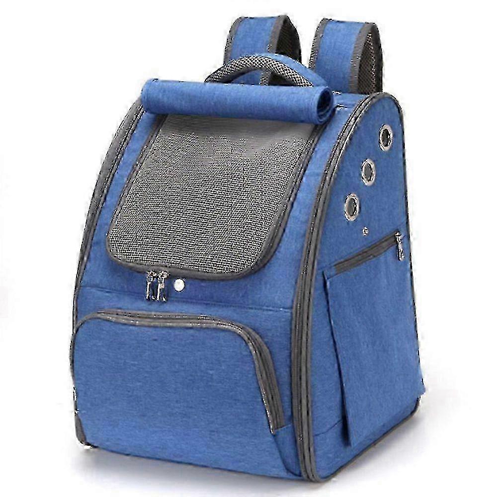 Pet Carrier Backpack,dog Backpack Carrier,cat Backpack Carrier Mesh Breathable With Transparent Window,for Small Dog,cat,rabbit Hiking Bikin