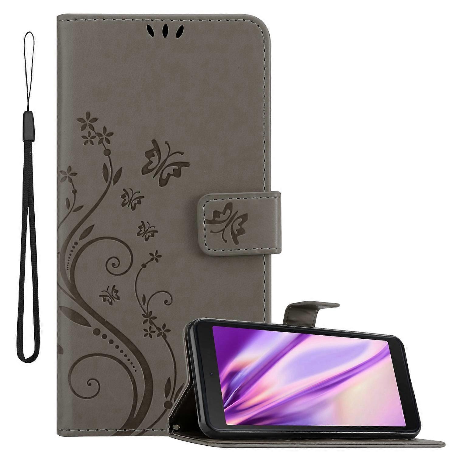 Samsung Galaxy XCover 5 Προστατευτική θήκη - με floral μοτίβο και υποδοχή κάρτας