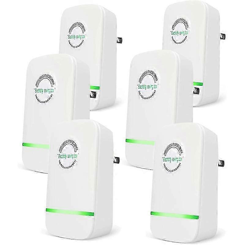 Power Saver Energy Saver Device, 6 Pack Smart Power Saver Pro EU Plug Edition 1107