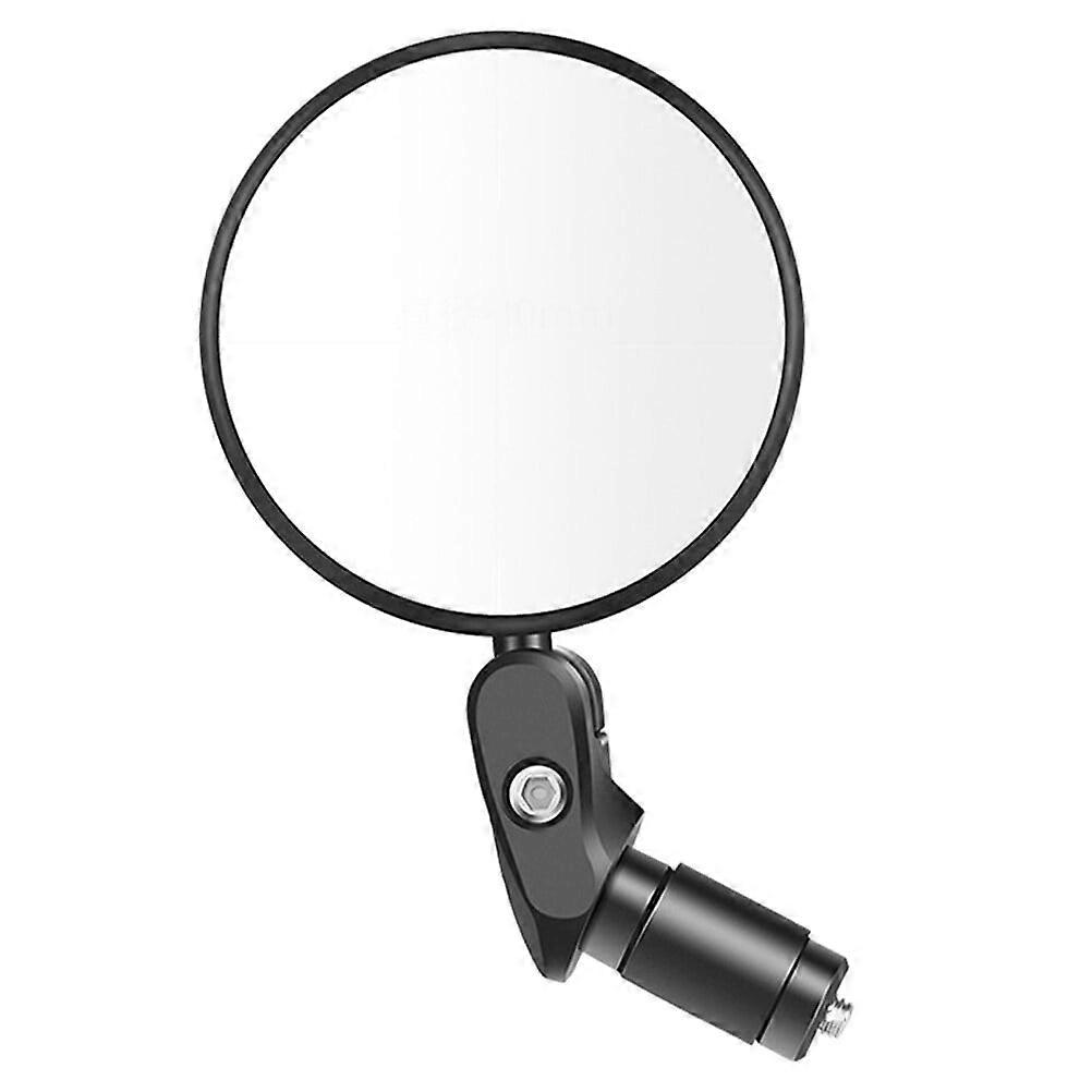 1pc Bike Round Rearview Mirror Folding Retroreflector Scooter Handlebar Mirror