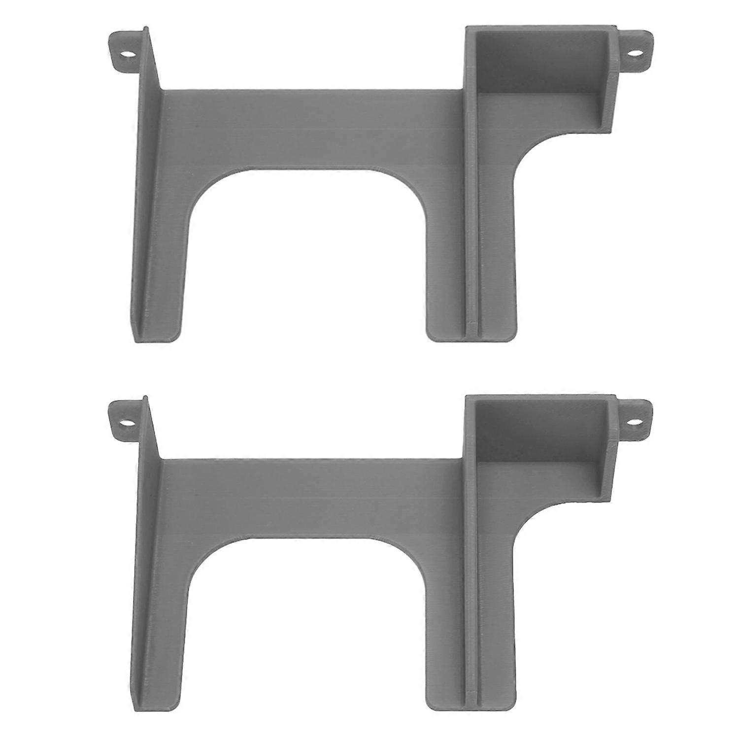 2pcs 2.5in Hard Drive Bracket HDD SSD 3D Printed Bracket for PS2 SCPH 30000 SCPH 50000 Console Silve