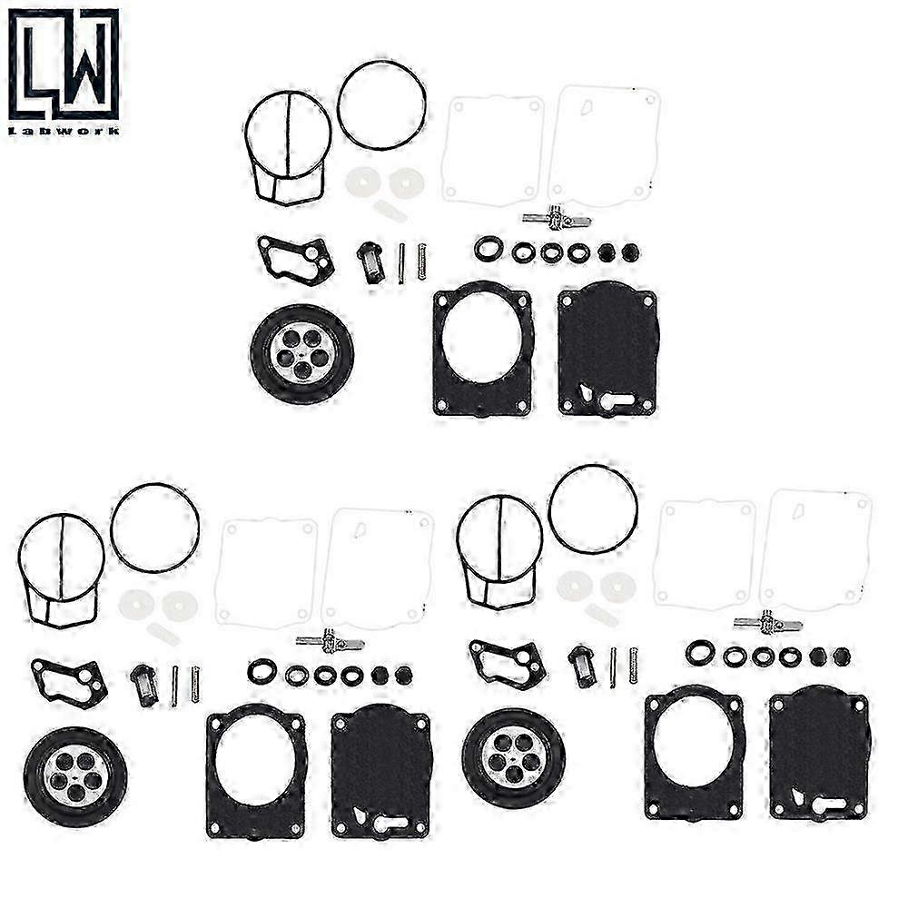 Triple Carb Rebuild Kit for Yamaha XL XLT 1200 GP1200R GPr1200 Xl1200 XLT1200  A Edition 1107