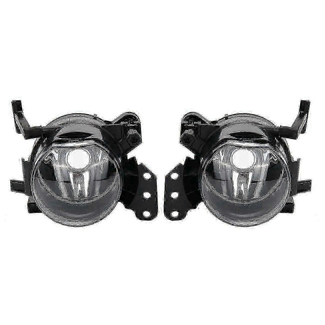 BMW E60 E90 E92 E93 M Tech Front Bumper Fog Lights Shell Cover without Bulb Pair Sport Package
