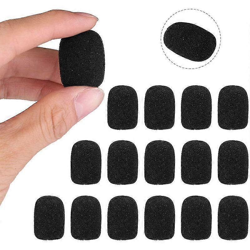 Luxora 15 Pack Replacement Foam Microphone And Headset Windshields