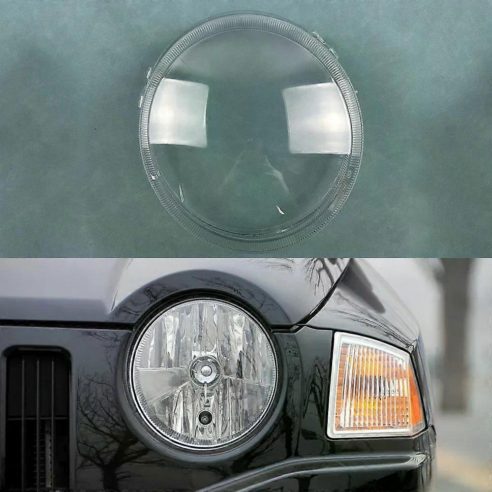 For Jeep Compass 2007~2010 Front Headlight Cover Transparent Shade Lamp Headlamp Shell Plexiglass Replace Original Lampshade
