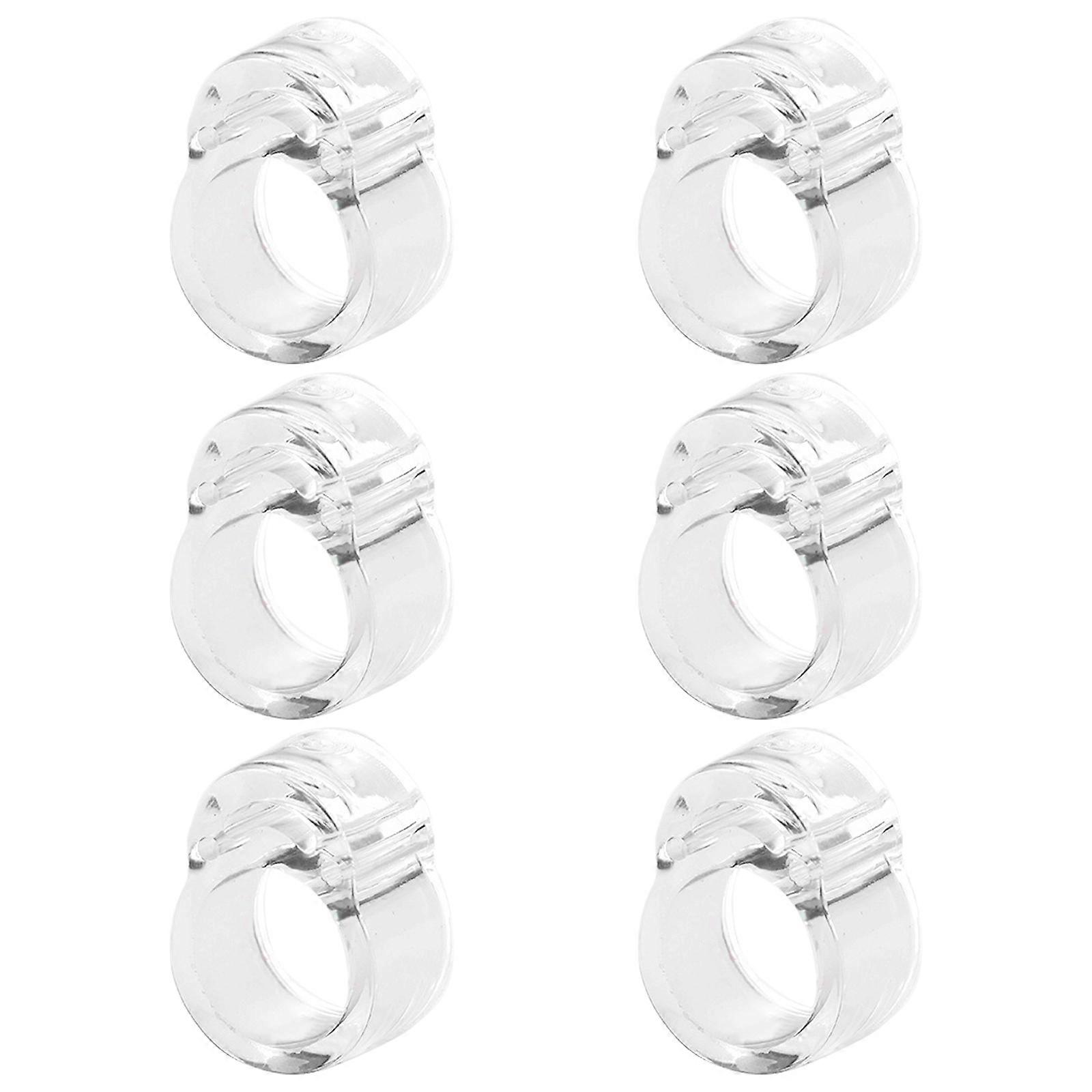 Soft Door Knobs Guards Shock Absorbing Bumpers For Quiet Home Environment Without Drilling Installation Wall Protecting  Transparent color