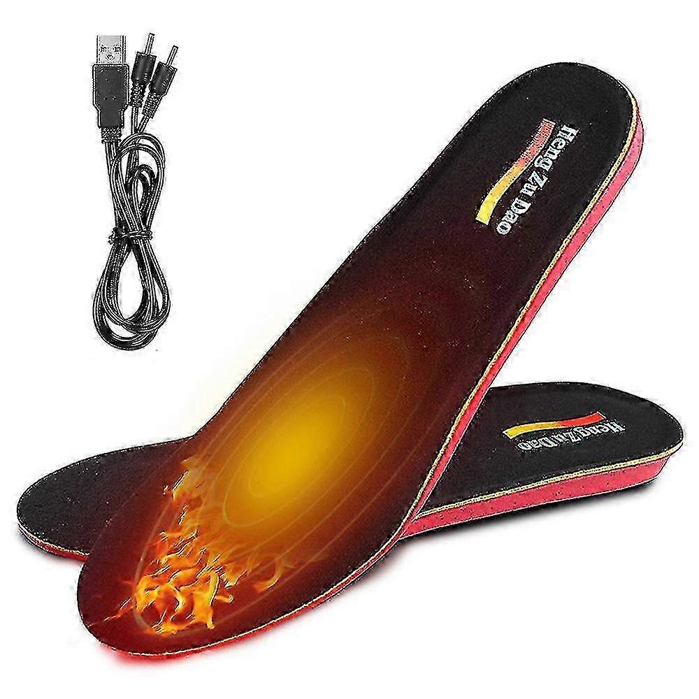 Wireless Heated Insoles with Electric Function for Working, Skiing, Hiking & Camping. Battery-Powered Warmth for Winter
