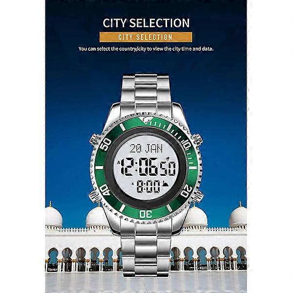 Men's Pilgrim Watch Multifunctional Reminder Waterproof Electronic Watch