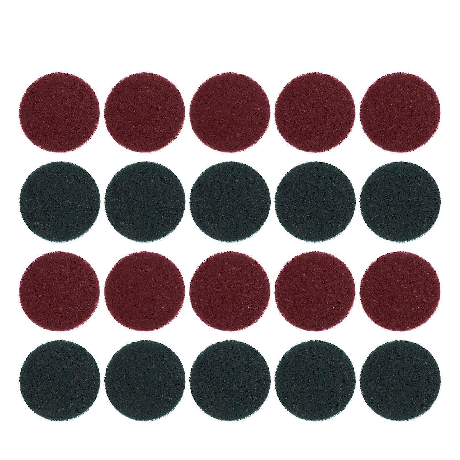 Baijie Cloth Round Scouring Pads for Versatile Cleaning 20Pcs Assorted