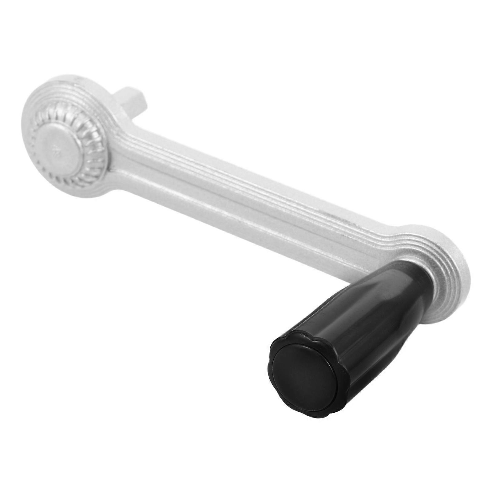 Spline Socket Crank Handle Designed For Roller Shades Replacement Offering Comfortable Grip And Enhanced Convenience In Silver 1 Set
