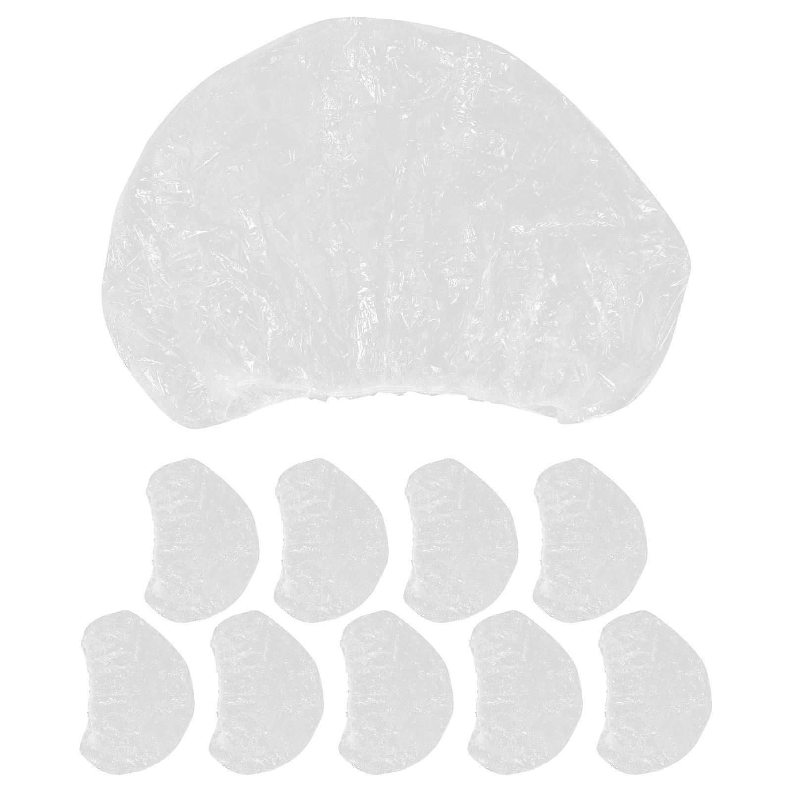 Lightweight Transparent Backpack Rain Cover for Protection 10Pcs Single Use Plastic